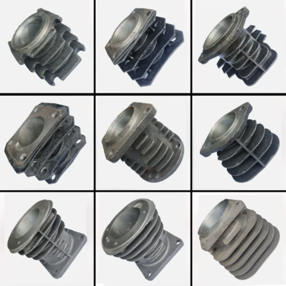 Piston Type Industrial High Pressure Air Compressor Pump Head Cylinder Head Air Compressor Head Accessories