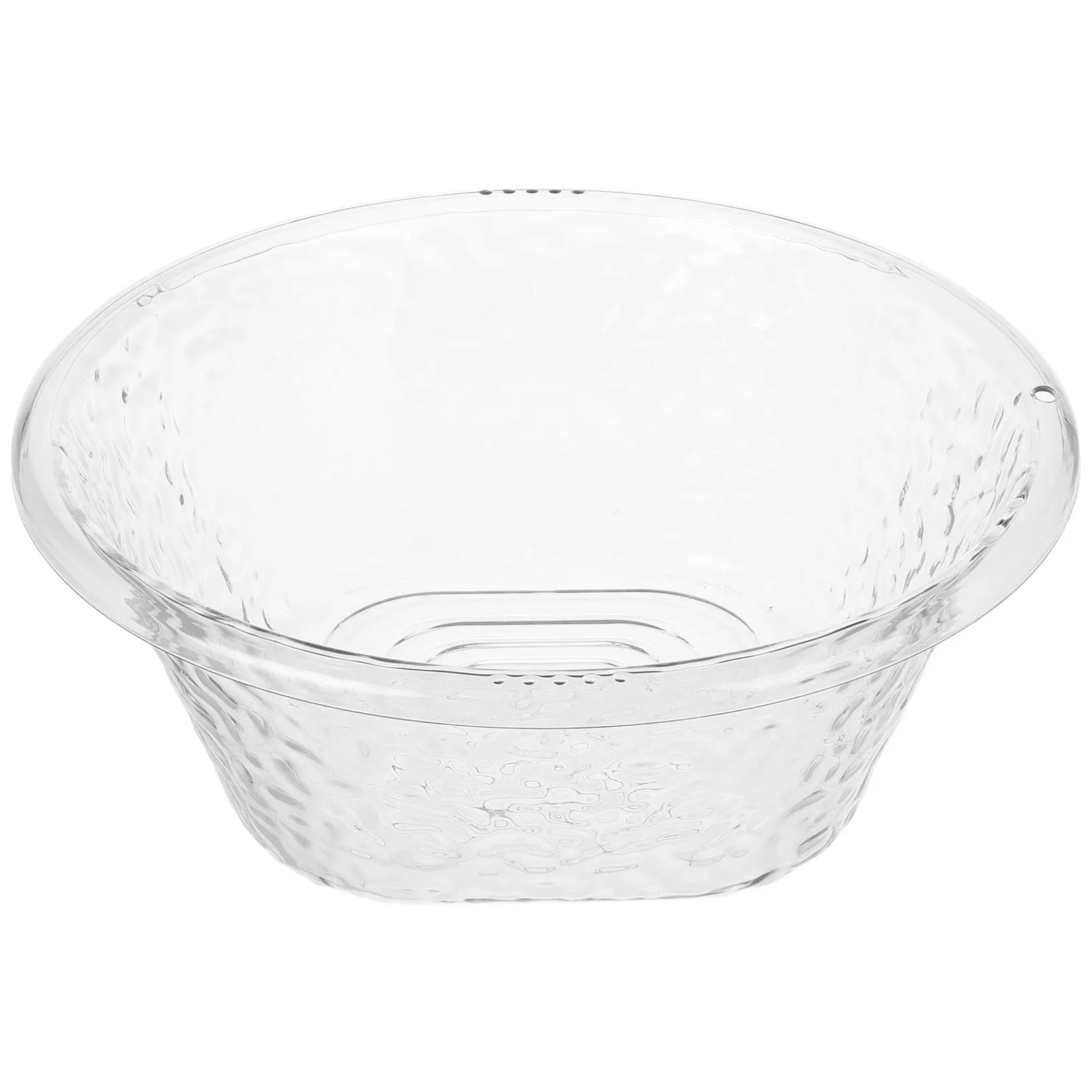 

Versatile Plastic Washbasin Large Capacity Portable Design for Bathroom Kitchen Home Travel Multi-Functional Basin Tub Clear