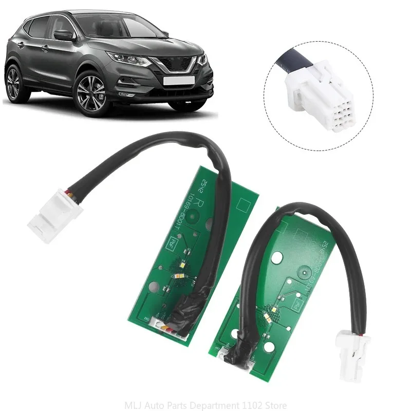 101698D01T Für Nissan Qashqai J11 2017 2018 2019 2020 2021 LED DRL Boards Tagfahrlicht Angel Eye Modul Autozubehör – Detail 6
