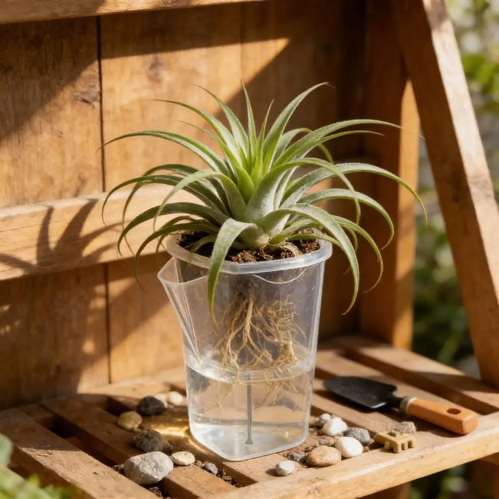 Propagation Plant Pot Semi Ponic Planter Mini Self Watering Plant Pots with Reservoir Plastic Propagation Planters for Seedlings