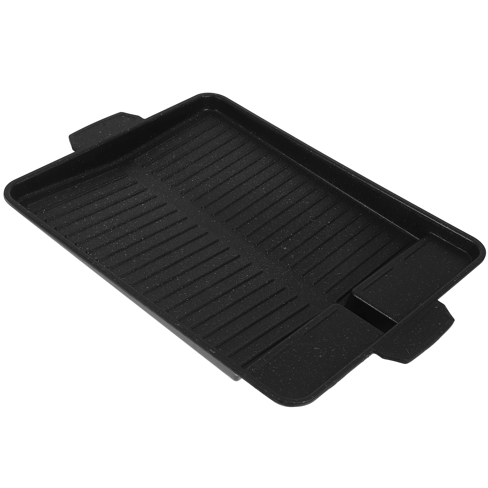 

Rectangle BBQ Roasting Pan Non stick Bakeware Stove Baking Tray Simple Grill Outdoor Camping Home Dinner Party Gas Stove Use