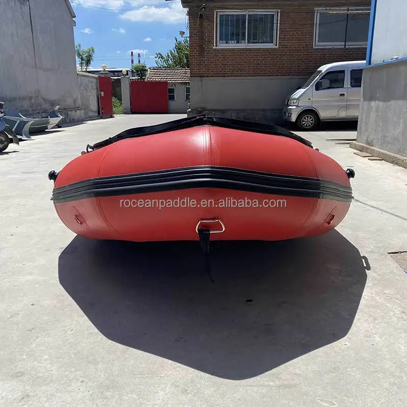 Bateaux à coque rigide gonflables en V profond de luxe certifiés CE pour la pêche, lacs, les rivières - 2,3 m/3 m/4 m, couleurs personnalisées, livraison rapide