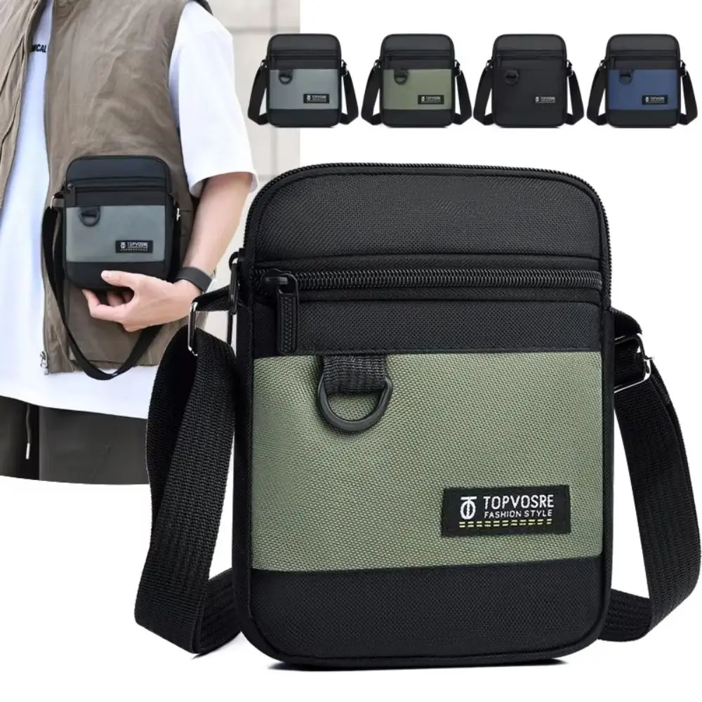 

Fashion Oxford Cloth Men Shoulder Bag Large Capacity Waterproof Crossbody Bag Casual Comfortable Messenger Bag Outdoor