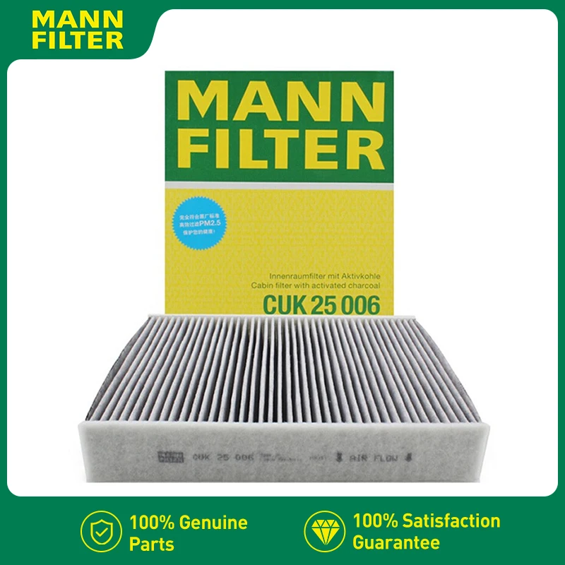 For 718 Boxster(982) For Cayman 2.0 2.5 4.0 For 911(991) For Boxster(981) 2.7 MANN FILTER Cabin Filter CUK25006 991.573.623.00