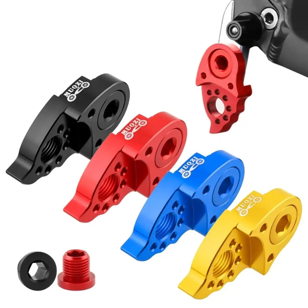 

M10 Bicycle Tail Hook Extender Aluminum Alloy Stable Rear Derailleur Hanger Colorful Anti-corrosion Rear Derailleur Extension