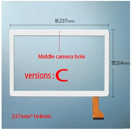 New Touchscreen For 10.1'' inch Tablet Touch P/N DD1003-A1 FHX Panel Digitizer Glass Sensor DD1003 -A1 exemption from postage