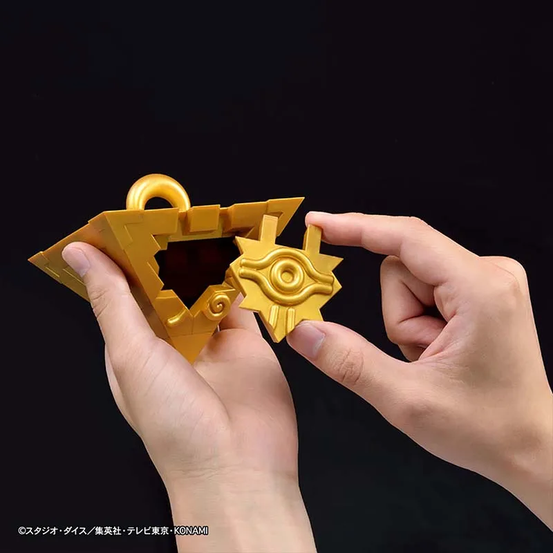 

Bandai Yu Gi Oh Model Kit Genuine Ultimagear Millennium Puzzle Gold Sarcophagus Anime Action Figure Collection Assembly Model