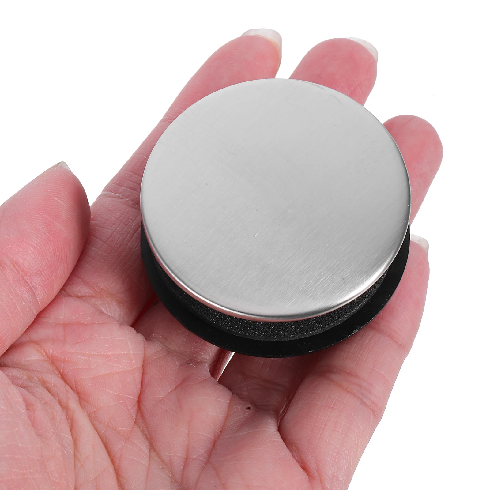 

Sink Faucet Hole Cover Plug Kitchen Stainless Steel Covers Bathroom Metal Accessory