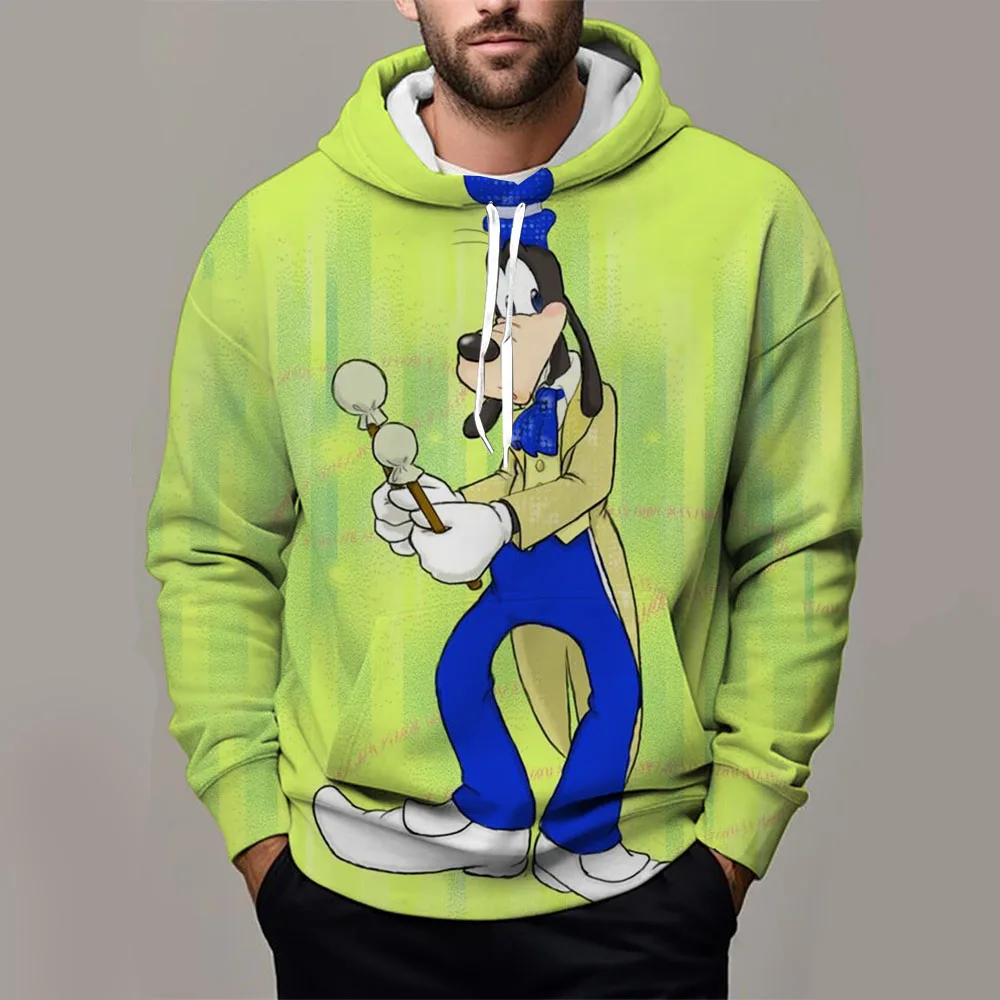 Disney Hoodies Gaofei 3D Print Man Women Retro Oversized Streetwear Y2k Hoodie Pullovers Hooded Sweatshirts Kids Clothing