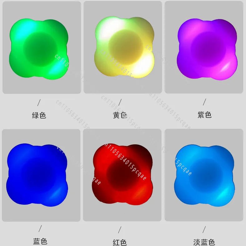 Intelligent Hexagonal Ball Hand-eye Coordination Agility Training Luminous Flashing Light Aptitude Grasp Throwing