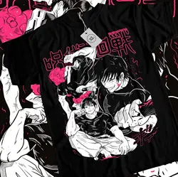 Camiseta de Jujutsu Kaisen Fushiguro Toji, Gojo Anime, regalo de terror, todas las tallas