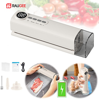 Mini Wireless Vacuum Sealing Machine Household Small Portable Food Packaging Sealer Automatic Plastic Sealing Machine