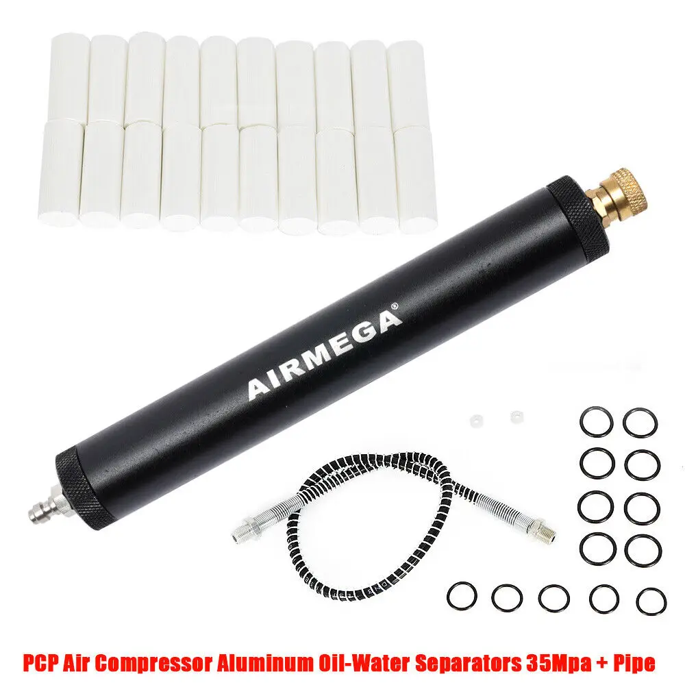 فاصل المياه لضاغط الهواء، سبائك الألومنيوم، ترشيح مزدوج الطبقة، فصل فعال للزيت والماء، سهل التركيب، منفذ