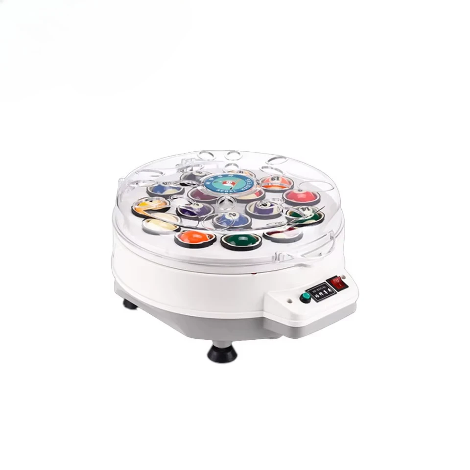 Middle Eight in the United States 16 Balls Automatic Pool Ball Cleaning Washer Polisher Machine  Billiard  Washing Cleaner