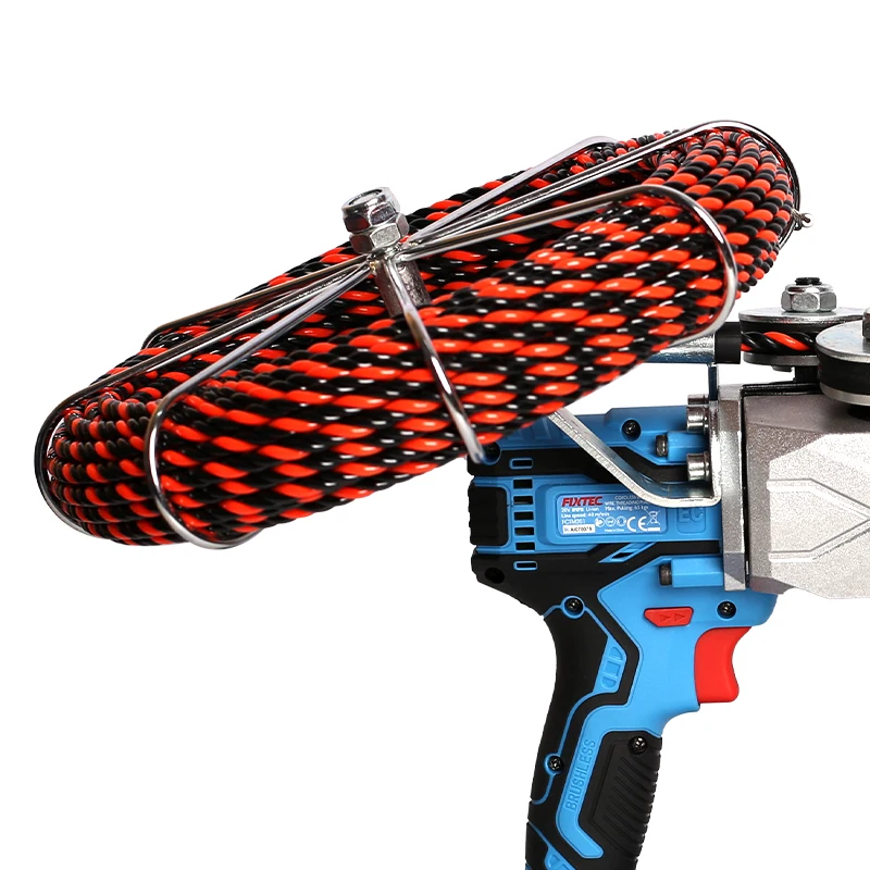 Industrial Heavy Duty Electric Cable Wire Puller 20V Li-ion Brushless Power Pipe Threader Electric Wire Threading Machine