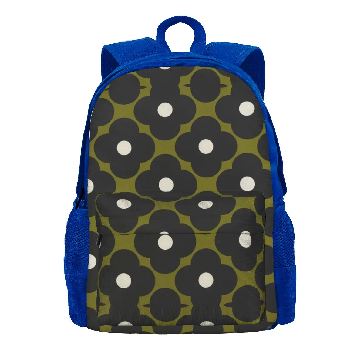 Orla kiely mochila feminina impressão 3d casual estudante saco de escola flor portátil mochila meninos meninas grande capacidade viagem