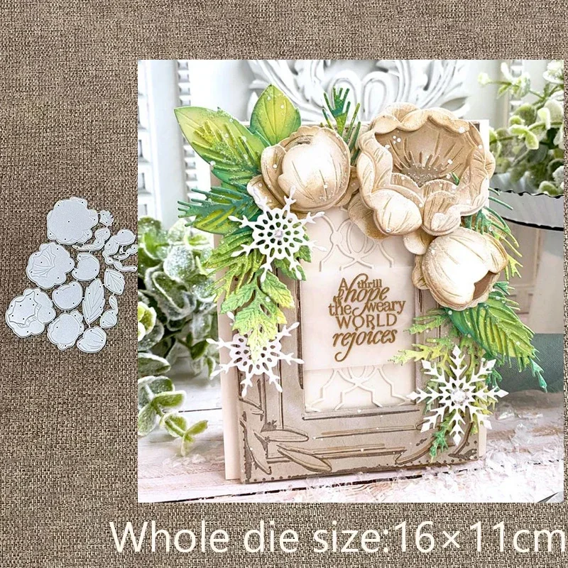 

Новый дизайн, металлические трафареты для вырезания, вырубные формы для декора в виде цветов и листьев, вырубные ножи для скрапбукинга, для альбомов, бумажных открыток, тиснения