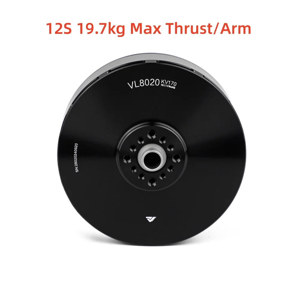 

T-MOTOR VL8020 KV170 12S 20kg/Arm Thrust 35Kg Mtow Payload Brushless Dc Vtol Drone T Motor Kit