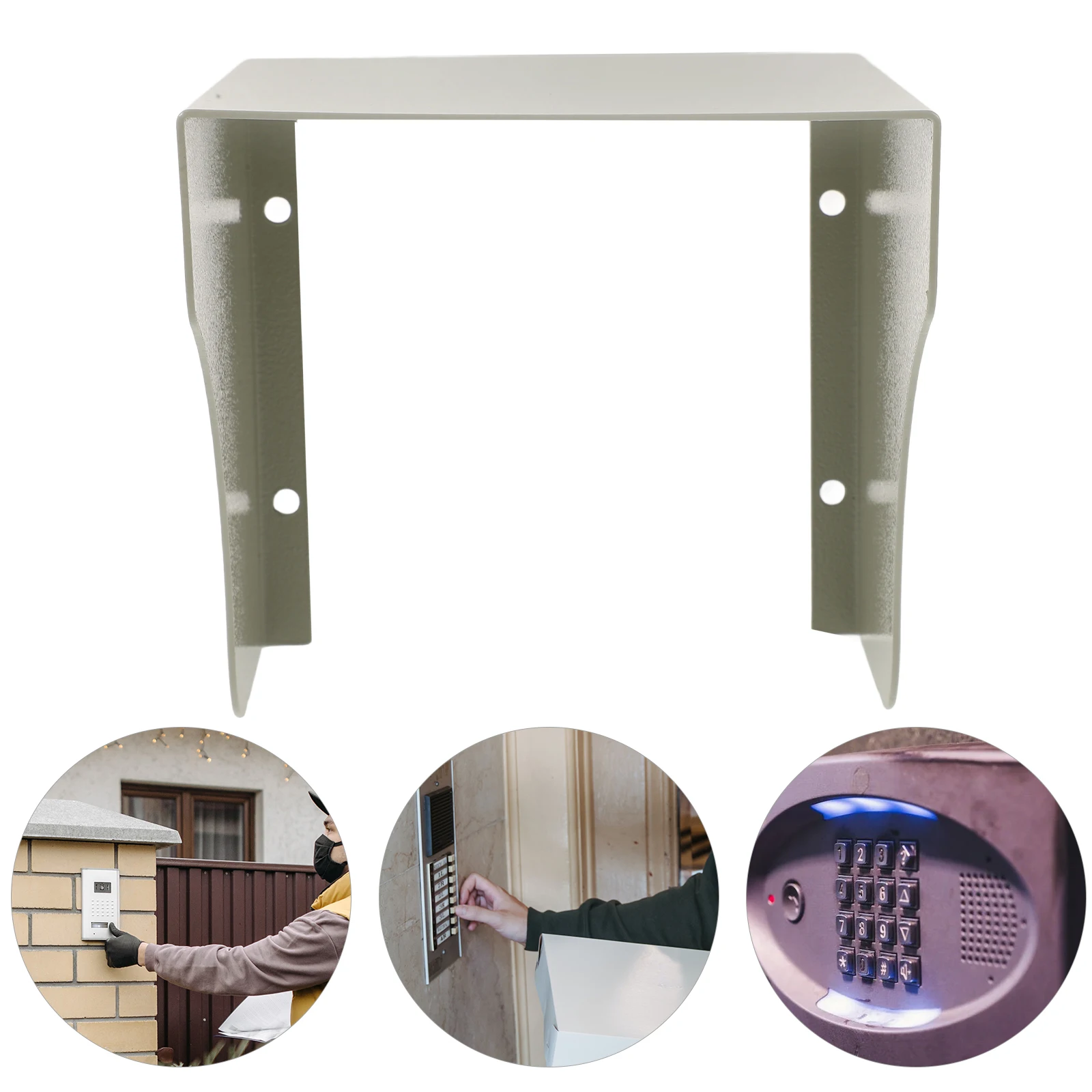 

Protective Cover 125mm Iron Weatherproof Outdoor Socket Electrical Receptacle Metal Outlet Covers WallMounted Durability