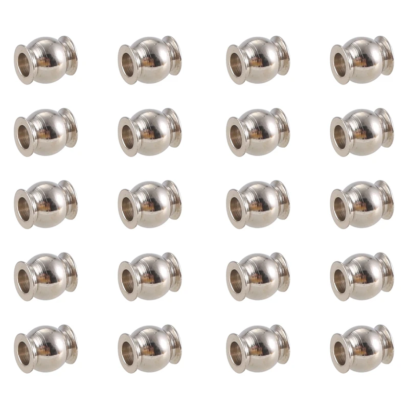 L67A 20Pcs 3mm Rod End Ball Joint for 1/10 Traxxas TRX4 TRX6 E-REVO REVO SUMMIT T-Maxx E-Maxx Revo Rustler Slash RC Car Parts