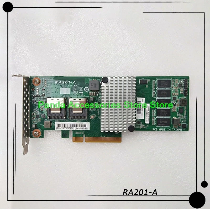 RA201-A SATA SAS 6GB محول RAID 0.1.5.10 جودة عالية تم اختبارها بالكامل شحن سريع