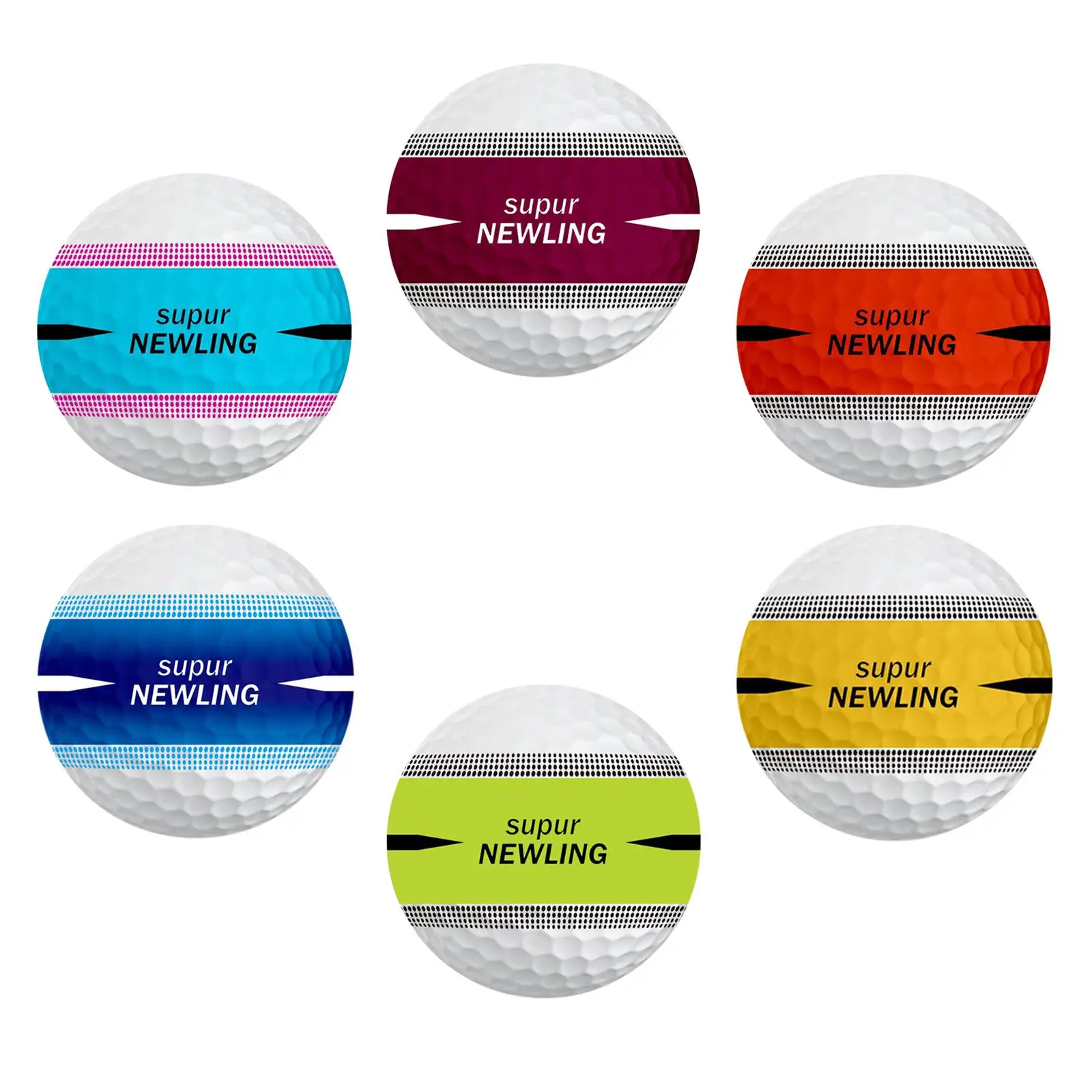 Golf Ball Golf Practice Ball 3 Layer Lightweight 1.65in Professional Golf