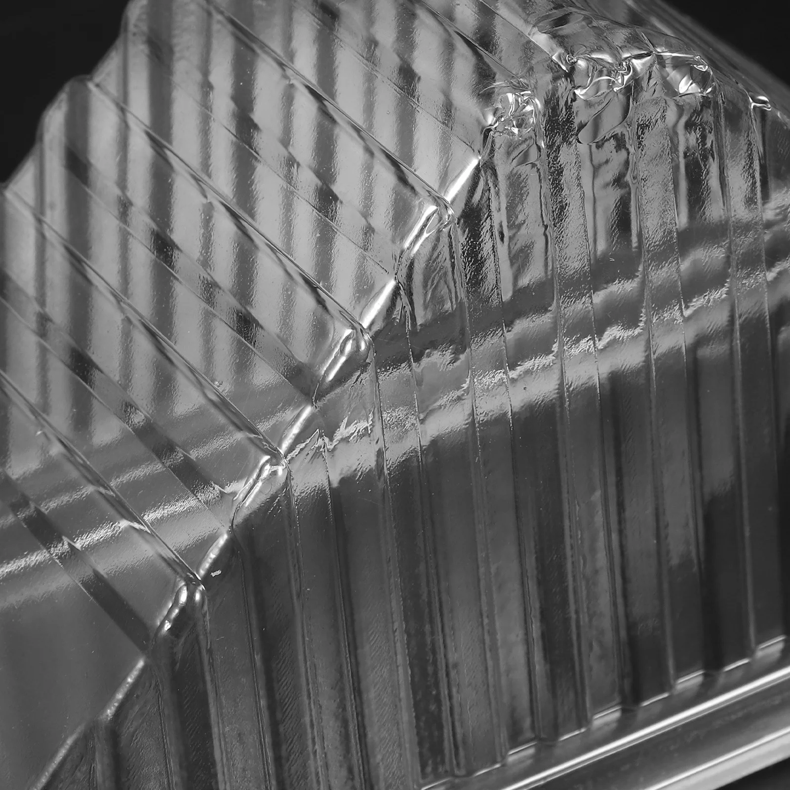 

50Pcs Sandwich Boxes Reusable Plastic Transparent Triangular Food Storage Container for Kitchen Bakery Cake Slice Packing