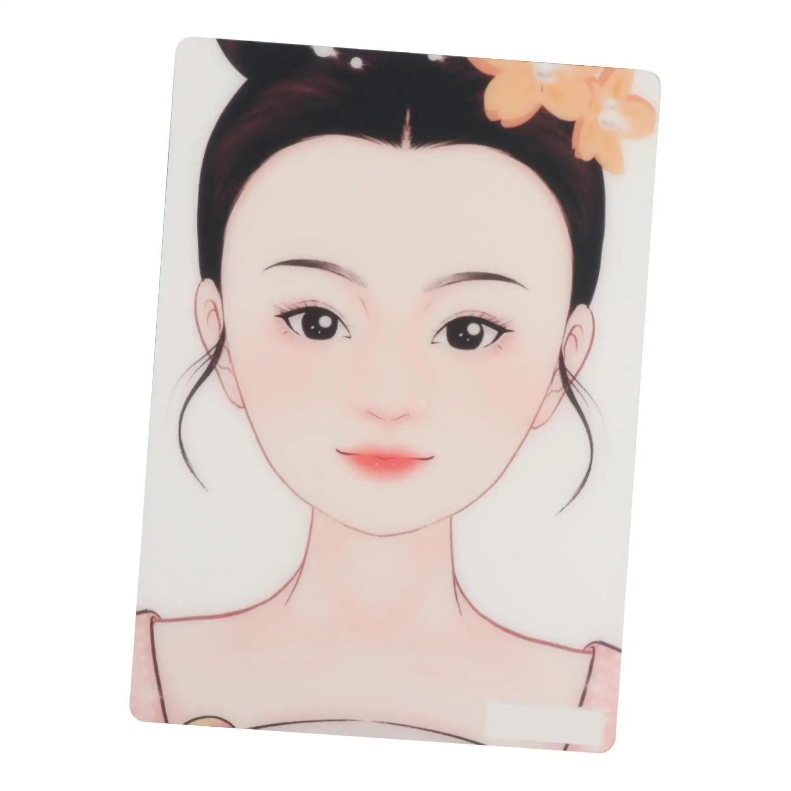 Make-up schilderij oefensjabloon wasbaar schilderij kunst display tool voor Kid Boy Face