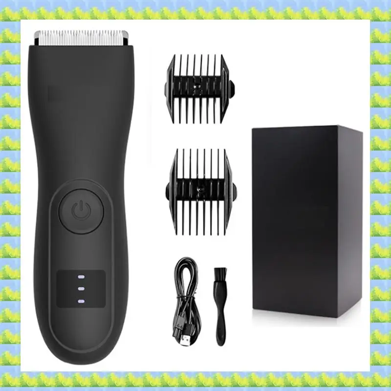 

FZFZ Mens Body Hair Trimmer For Men Balls Women Lady Shaver Hair Removal Bikini Trimmer Groin & Body Shaver