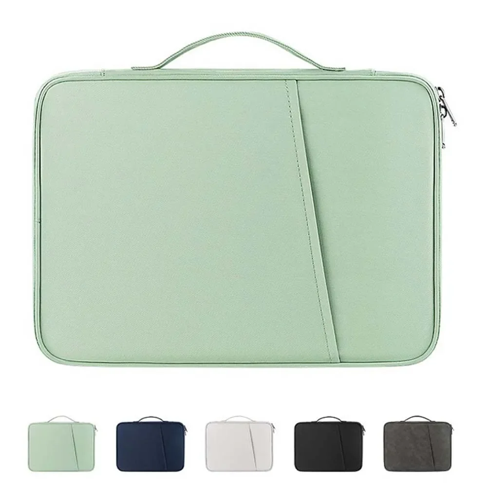 Tablet Storage Bag for Teclast T65MAX T65 ArtPad Pro Waterproof Sleeve Pockets Carry Case Handle Zip Pouch for Mouse Keyboard 2