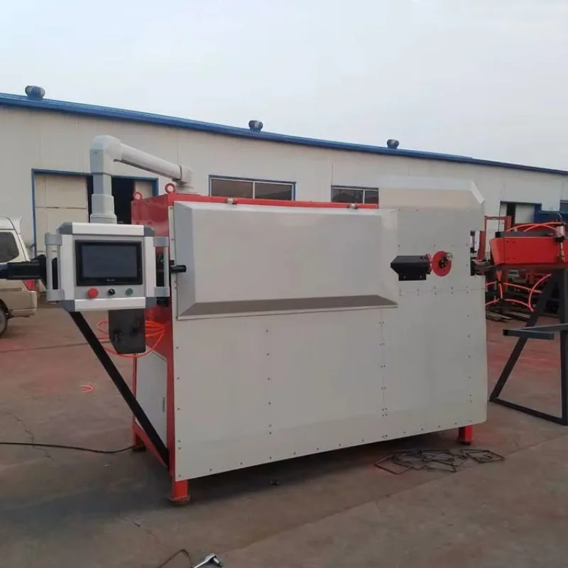 High Quality CNC Fast and Accurately Feed Full Rebar Stirrup Bending Machine Steel Bar Bending Machine Low Price