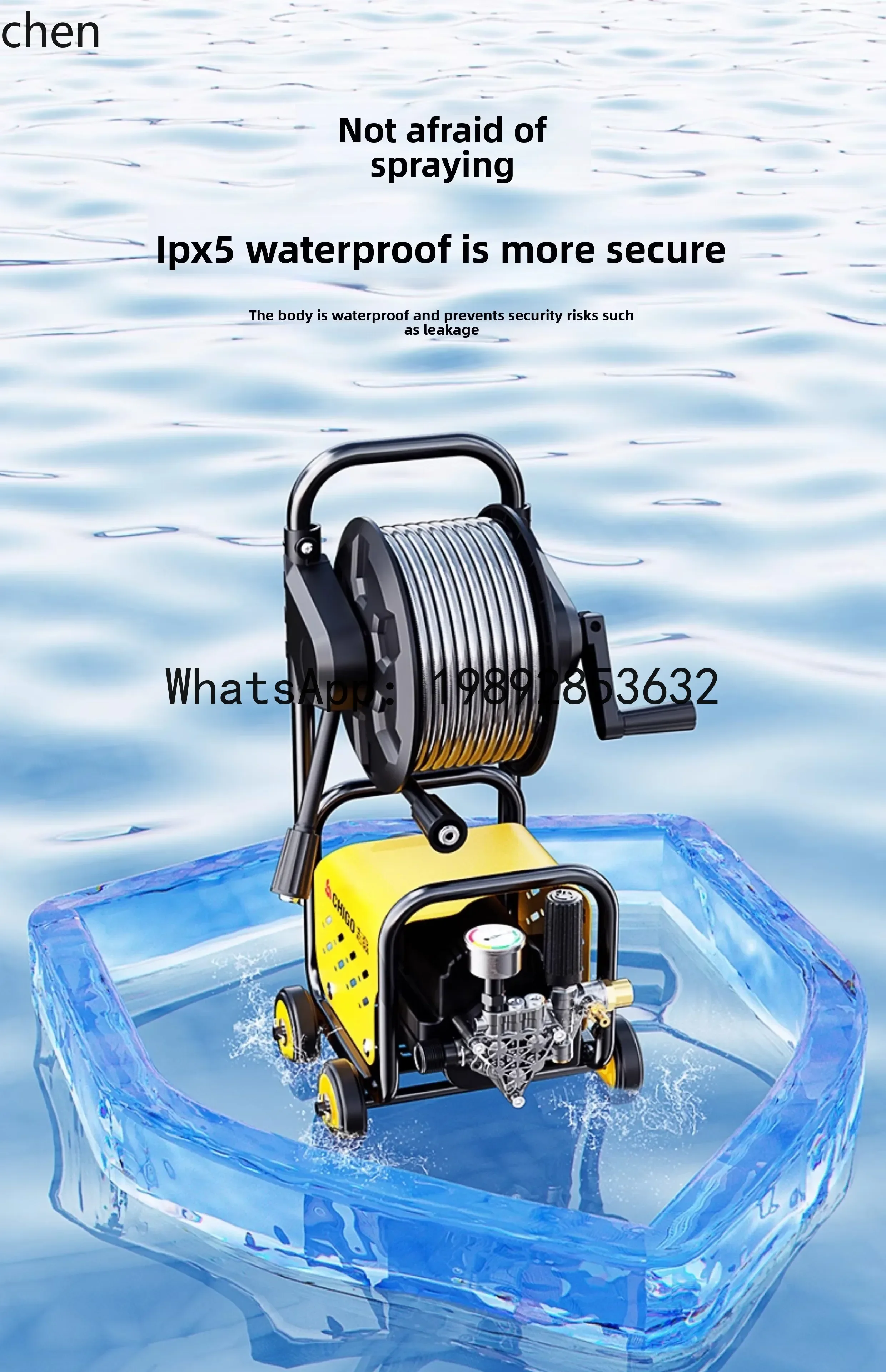 JX  car washing machine high pressure household high power car washing water gun with strong washing machine grab