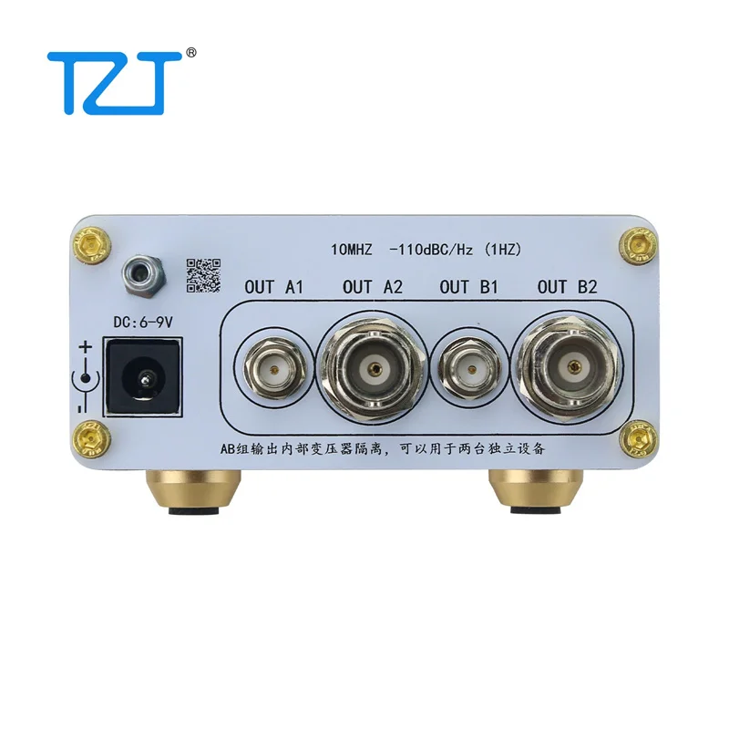 TZT MODEL-V 10 МГц OCXO Сверхмалофазный шум OCXO с интерфейсами SMA BNC и двусторонним изолированным выходом