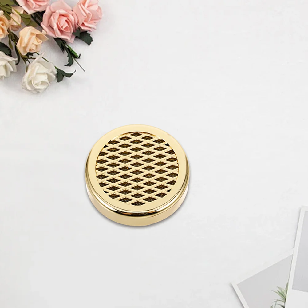 

2pcs Humidifier Moisturizer Golden Round Flakes for Humidify Box Travel Humidor Portable Accessories Men Stabilizer