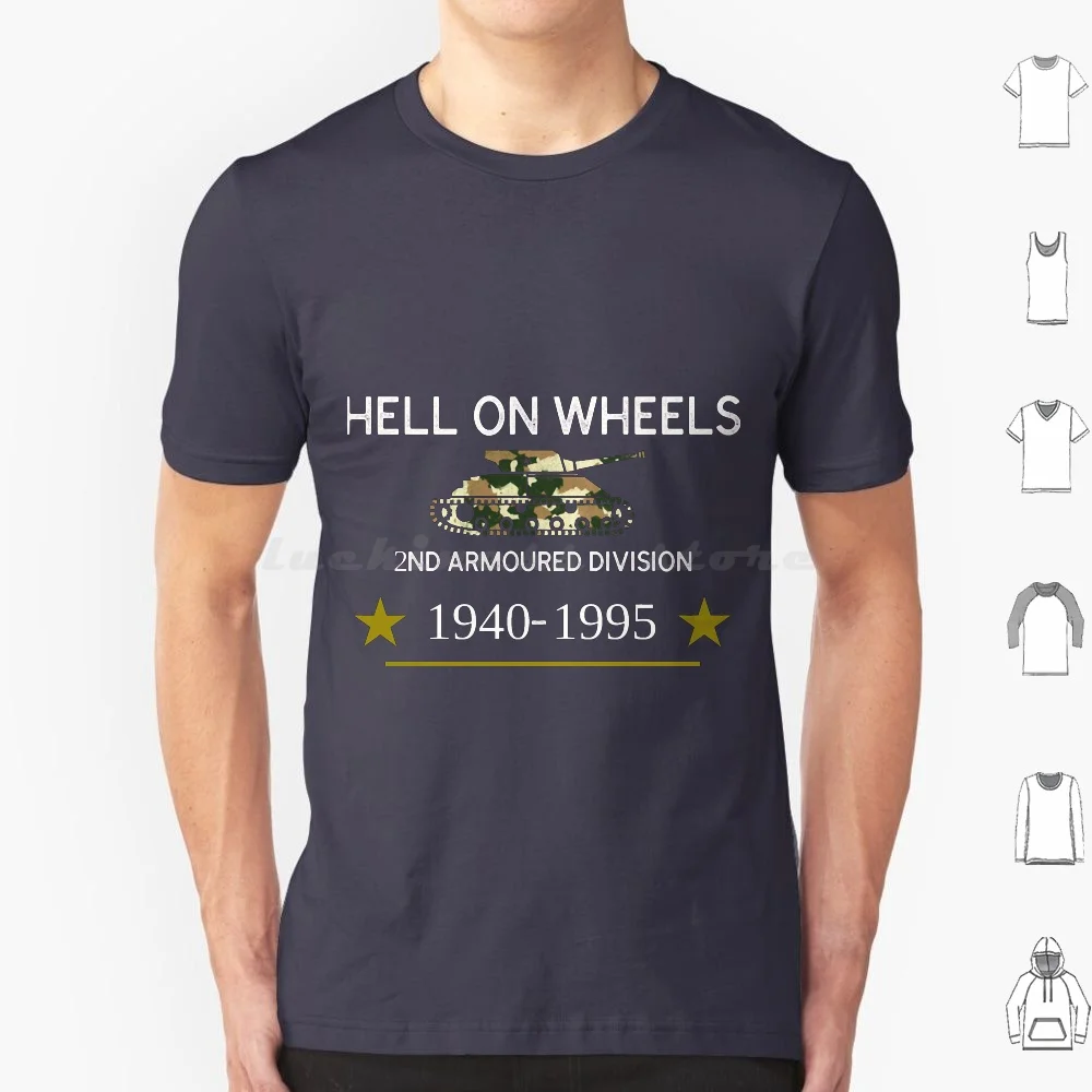 T-shirt en coton 6XL pour fans de la bande Active Band Sticks The Tempo Sound Hell On Wheels Us Army, cadeau pour les fans