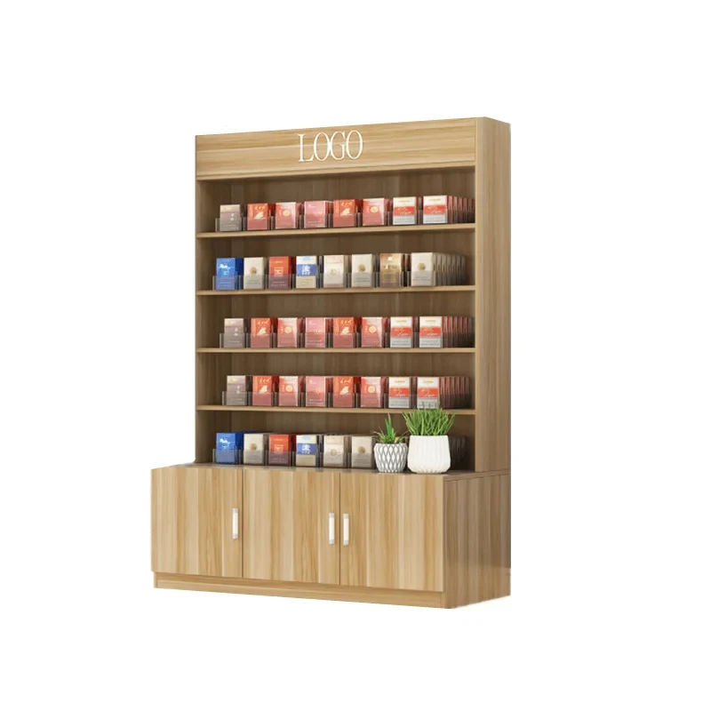 custom.KEWAY Convenience Cigarettes Display Cabinet Shop Retail Stand Sale
