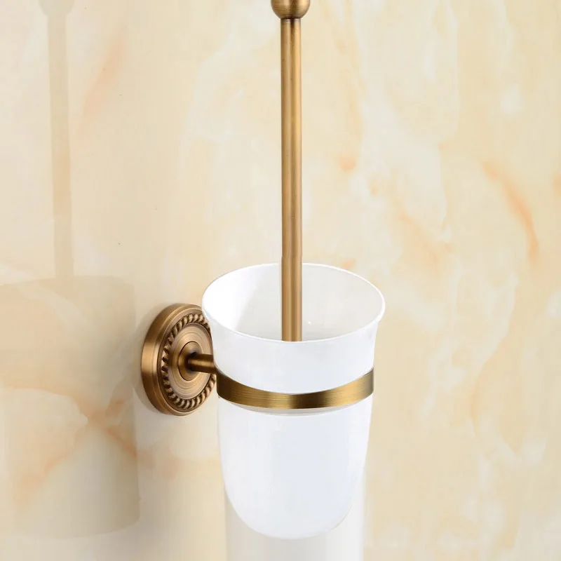 . Juego de accesorios de baño de latón macizo, gancho para bata, soporte de papel, barra de toalla, cesta de jabón, juegos de accesorios de baño