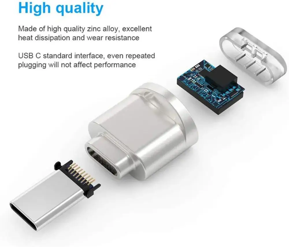 Type-C TF モバイルカードリーダー亜鉛合金 USB 3.1 Type-C Xiaomi Huawei Samsung ラップトップ多機能 OTG カードリーダー