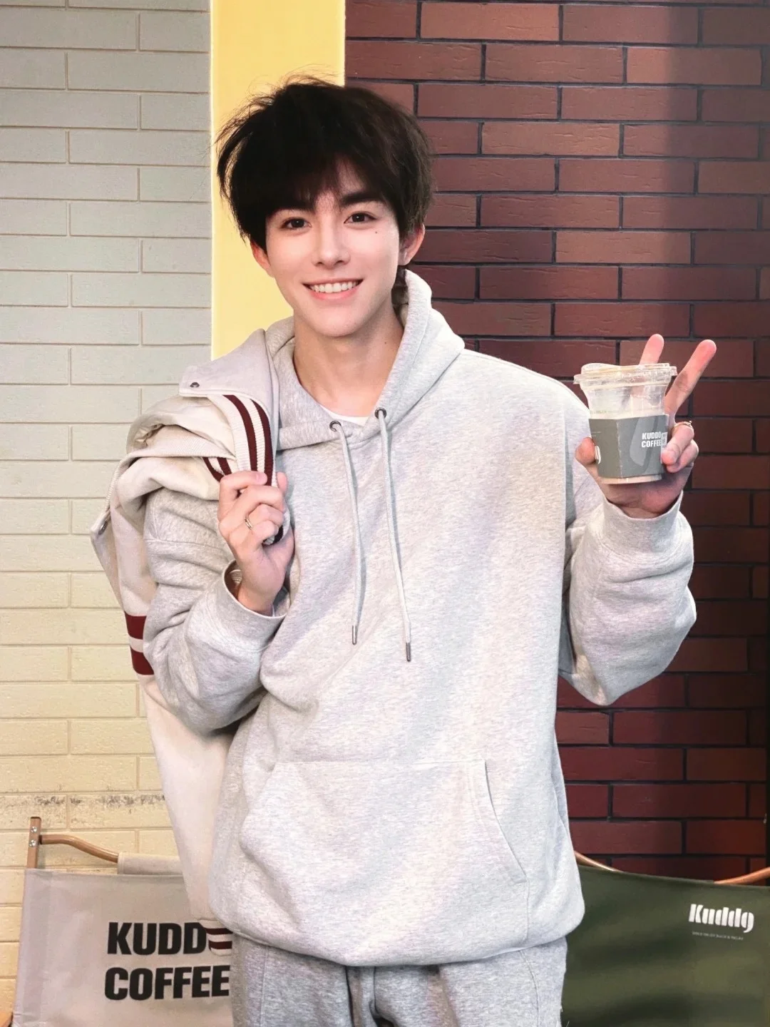 Cleanfit White ey Hoodie for Teens And Men Color Heavyweight Casual Outerwear Polyester Fabric Anti-Wrinkle Wear Resi...