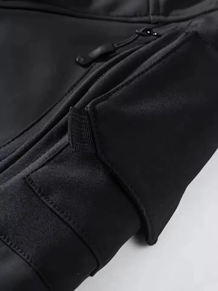 جديد الخريف الشتاء السترات التكتيكية الرجال العسكرية لينة قذيفة مقاوم للماء يندبروف مقنعين سترة في الهواء الطلق وظيفية متعددة جيوب #6