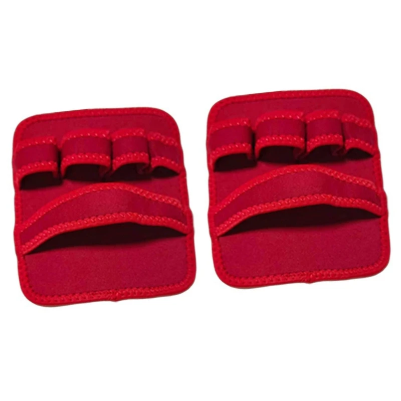 G92F Adjustable Lifting Palms Grip for Home and Gym Workout Training, Neoprene Construction with Four Open-Finger Hoop