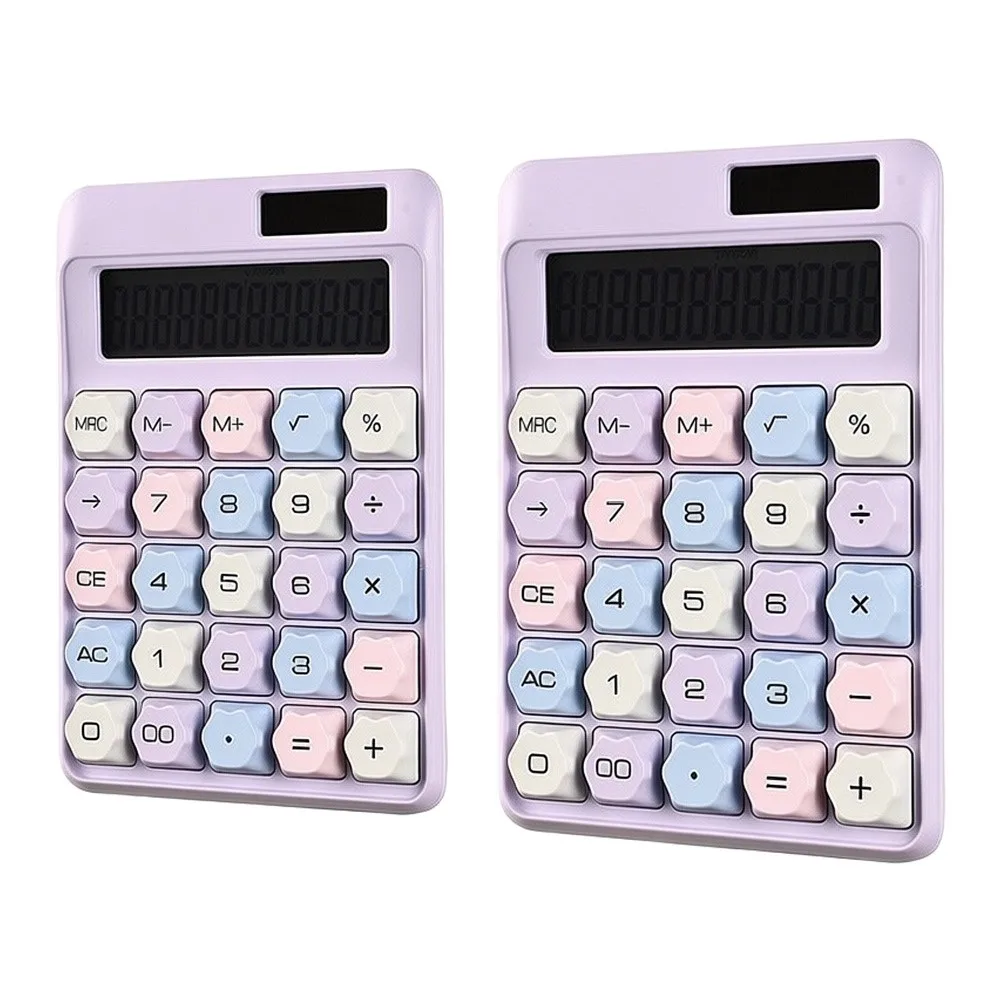 Compact Mechanical Keyboard for Desk Use 11x16cm Size For Dopamine Candy Color Design with Reliable Clicky Key Response