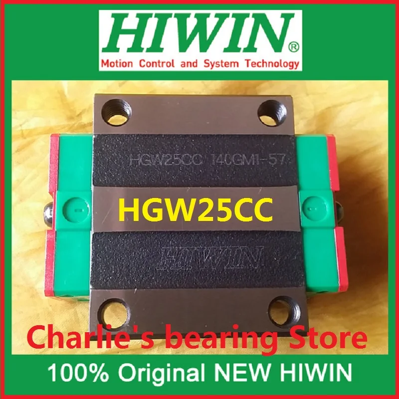 

1pc 100% brand new original genuine Hiwin brand linear guide block HGW25CC