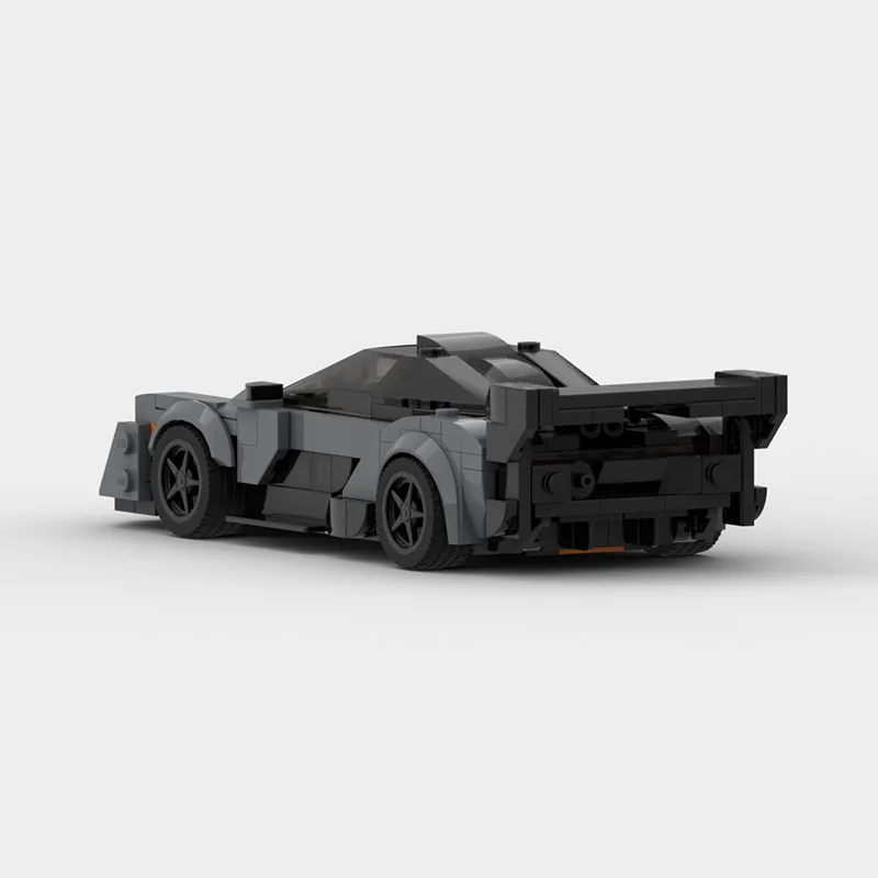 Moc kompatibles Automodell GTR Racing F1 Technologie modularer Baustein Geschenk Weihnachten Kinderspielzeug DIY Set Montage