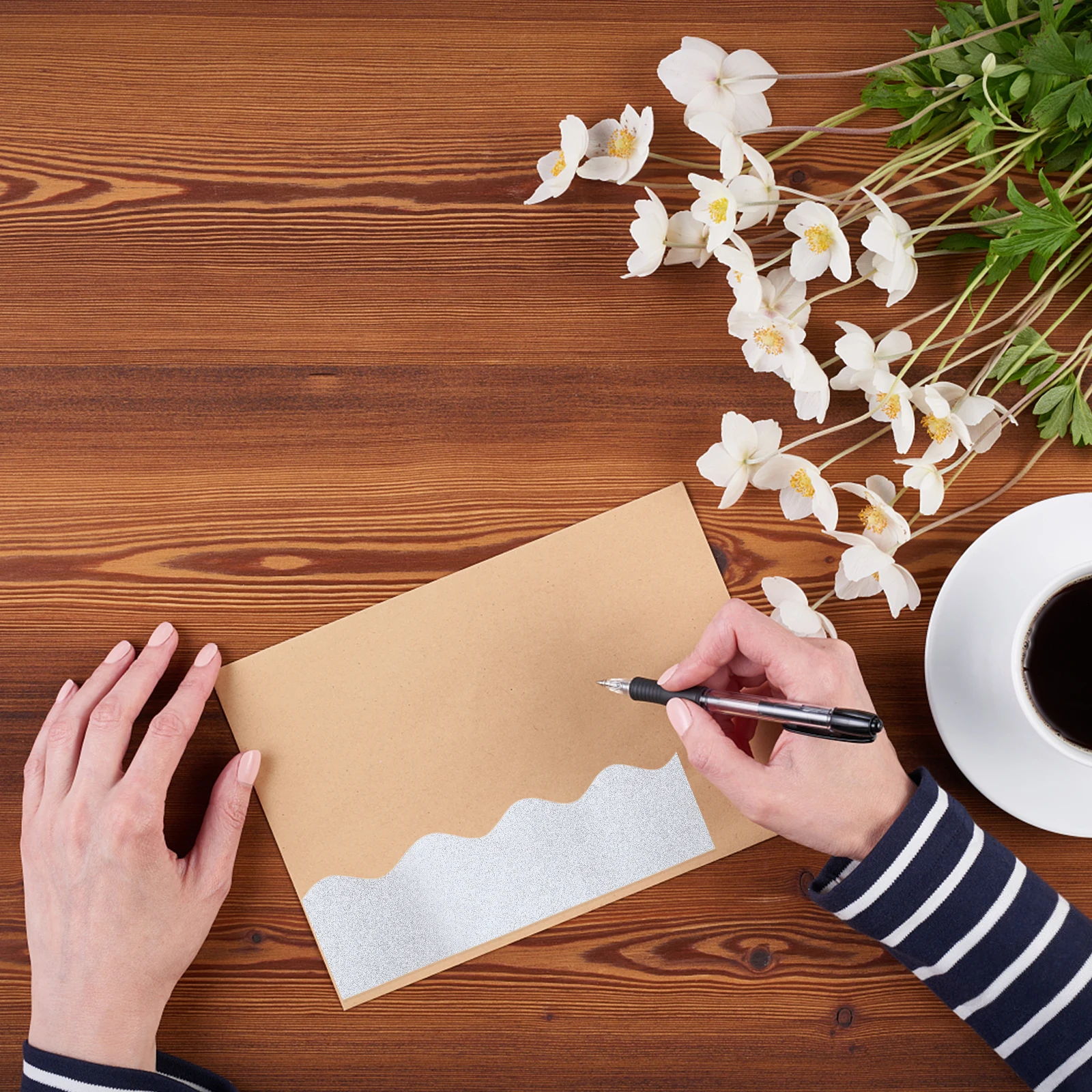 

Chalkboard Border Sticker Bulletin Trim Blackboard Decorate Decal Paper Accessory