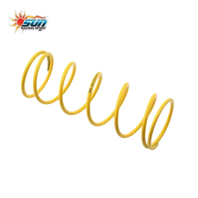 SUN Racing New Yellow CLICK125 Scooter Steel Center Spring 1200RPM Durable Smooth Operation Taiwan Made for Retrofit/Upgrade - view 3