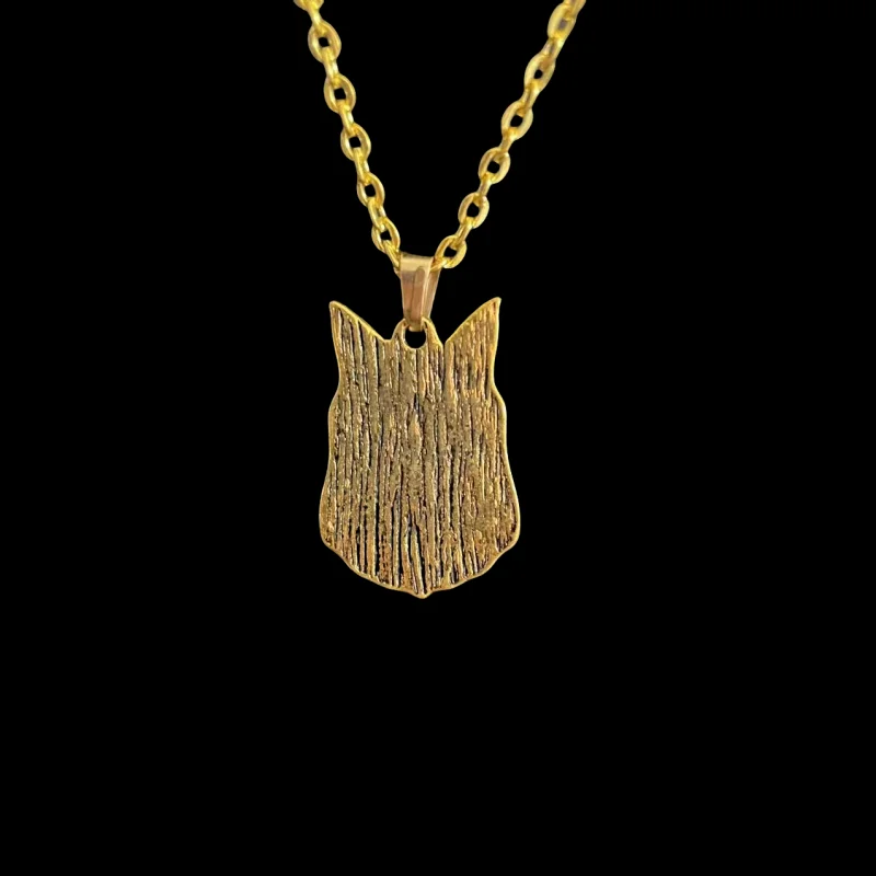 Cute Cartoon Maine Coon Cat Necklace New Fashion Animal Cat Jewelry For Women