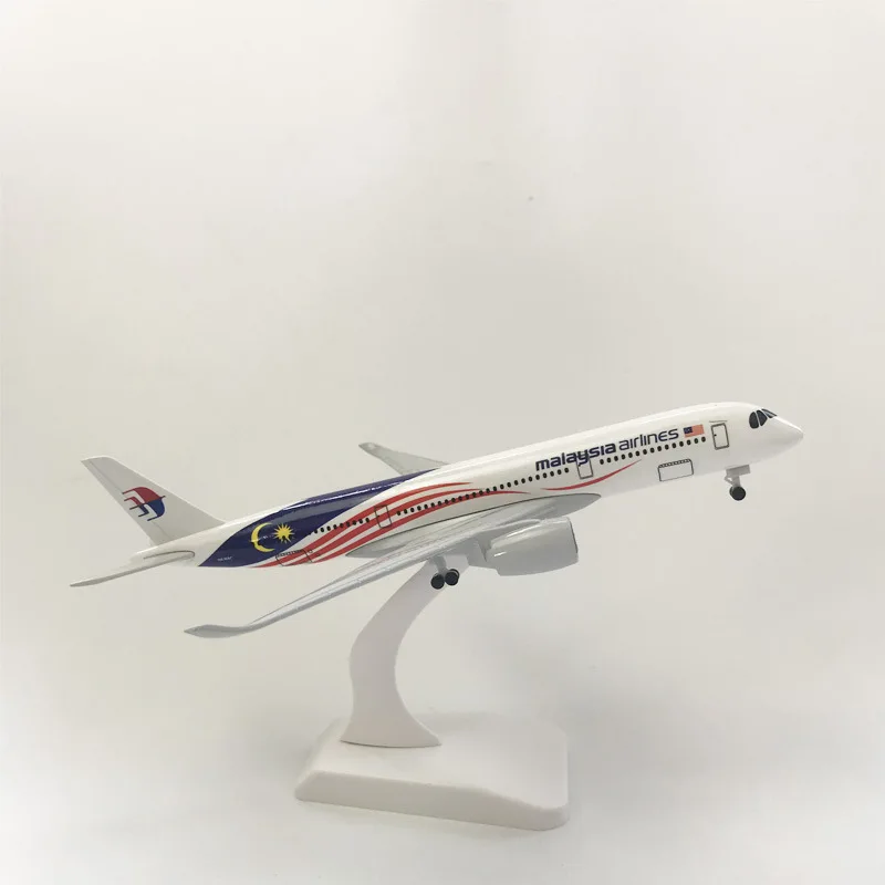 1:200 Scale 20CM Alloy Malaysia 350 Alloy Aircraft Model