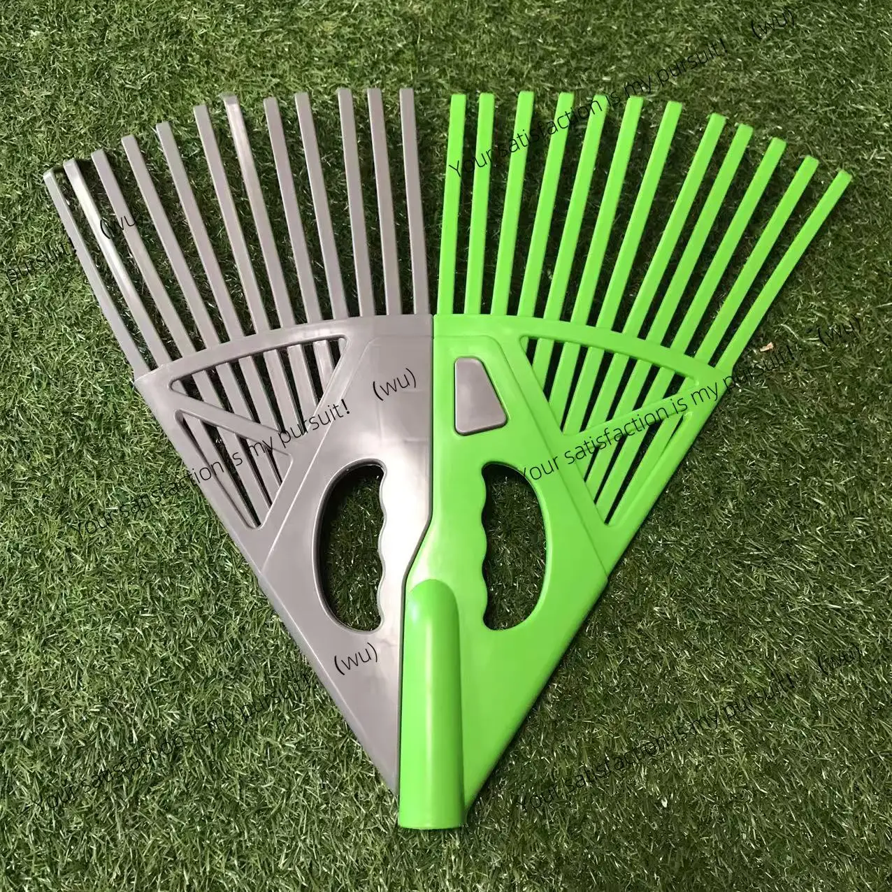 Garden Tools Garden 2 in 1 Handheld Splicing Grass Rake Leaf Rake Grabber