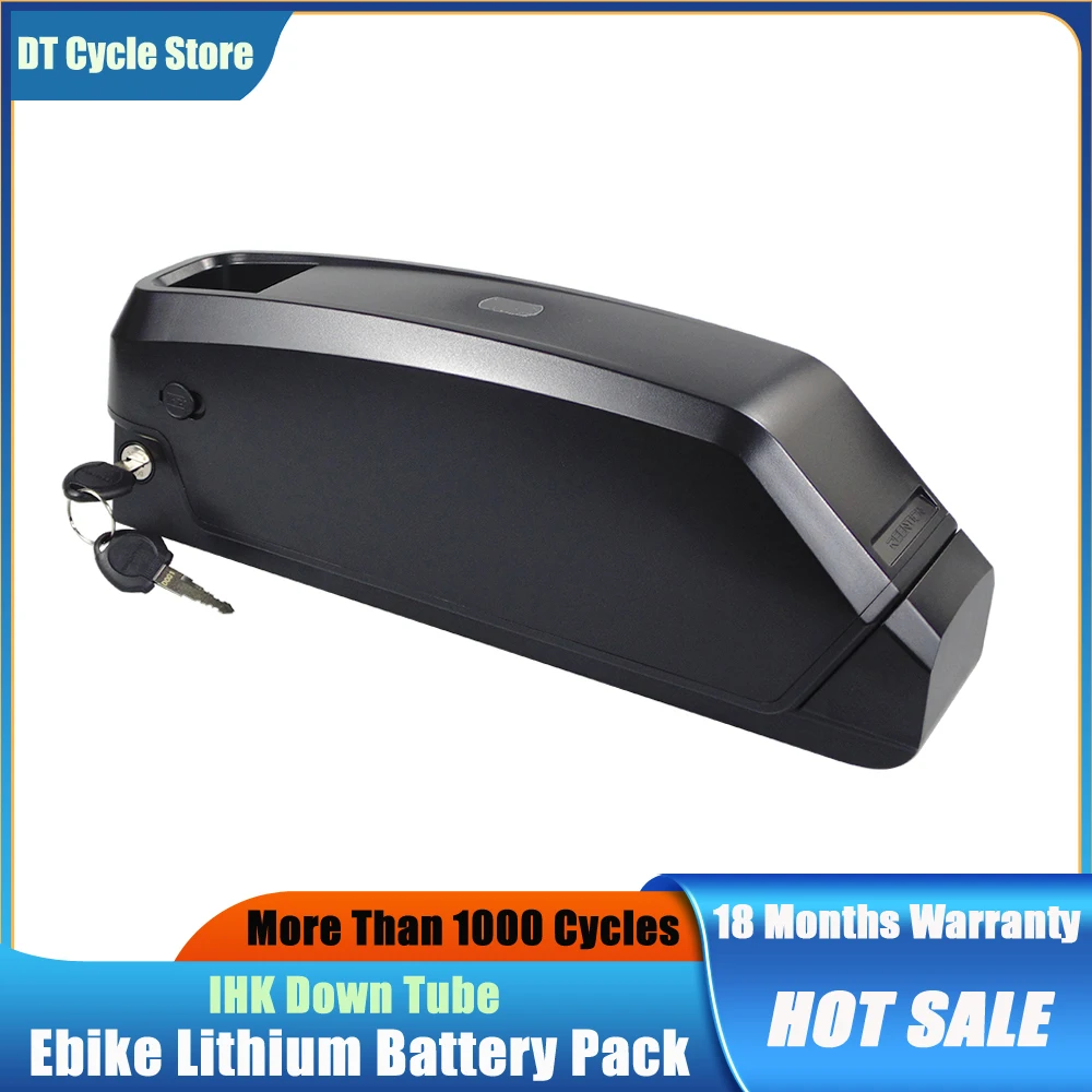 

Extra 36V 48V 15Ah Husky IHK Down Tube Lithium-ion Battery Pack for 250W 350W 500W City Ebike 28inch Trekking Electric Bike